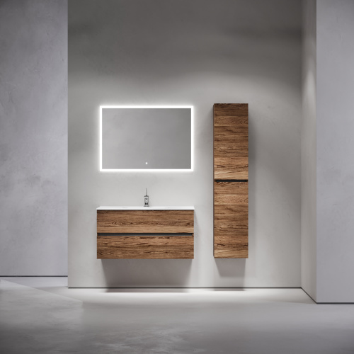 Тумба под раковину Sancos Urban UR100ECH 99х45х55 настенная - фото 2